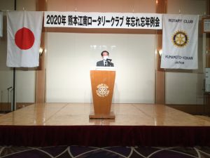 乾杯　山田会長エレクト