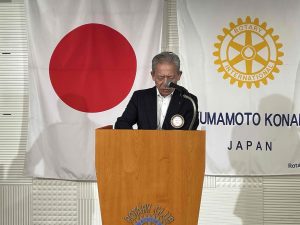 ②会長の時間　森崎会長