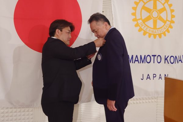 新会員入会式①
