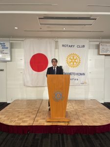 熊本西RC会長ご挨拶