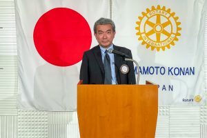 青少年奉仕委員会　松尾委員長