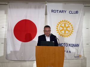新入会員卓話