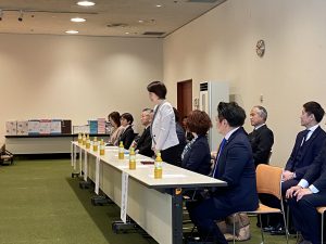来賓挨拶　沼田幹事