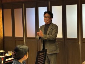 山室会員の締め