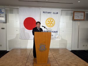 卓話、姉妹クラブについて