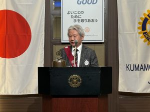 卓話 田中会員