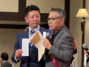 親睦ゴルフコンペ 表彰式