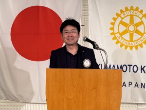 ロータリー情報委員 小車委員長