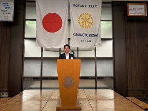 新会員卓話