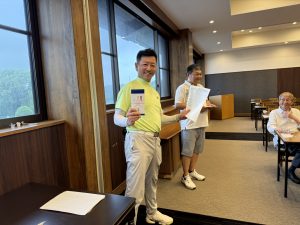 表彰式の様子