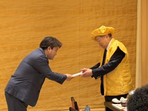 記念品贈呈