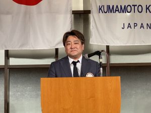 卓話、佐土原会長より一年を顧みて