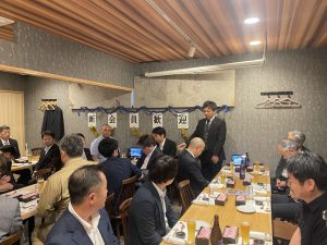 新会員の挨拶