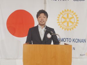 新会員卓話 大橋会員