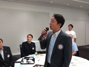 クラブビジョンの斉唱リーダー