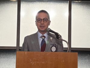 参加クラブ会長挨拶 熊本西南RC会長