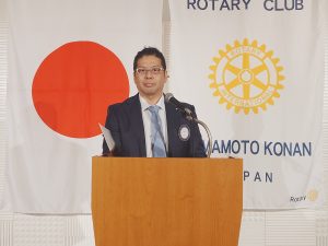 新会員卓話 榊田会員
