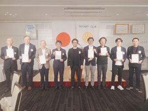 8月出席表彰